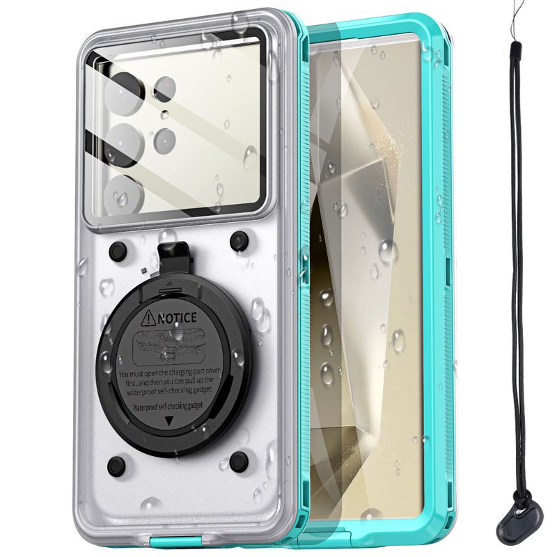セルフテスト通用6.6インチ携帯電話30メートル防水ケース水泳浮潜潜水撮影水上スポーツ屋外探検|undefined