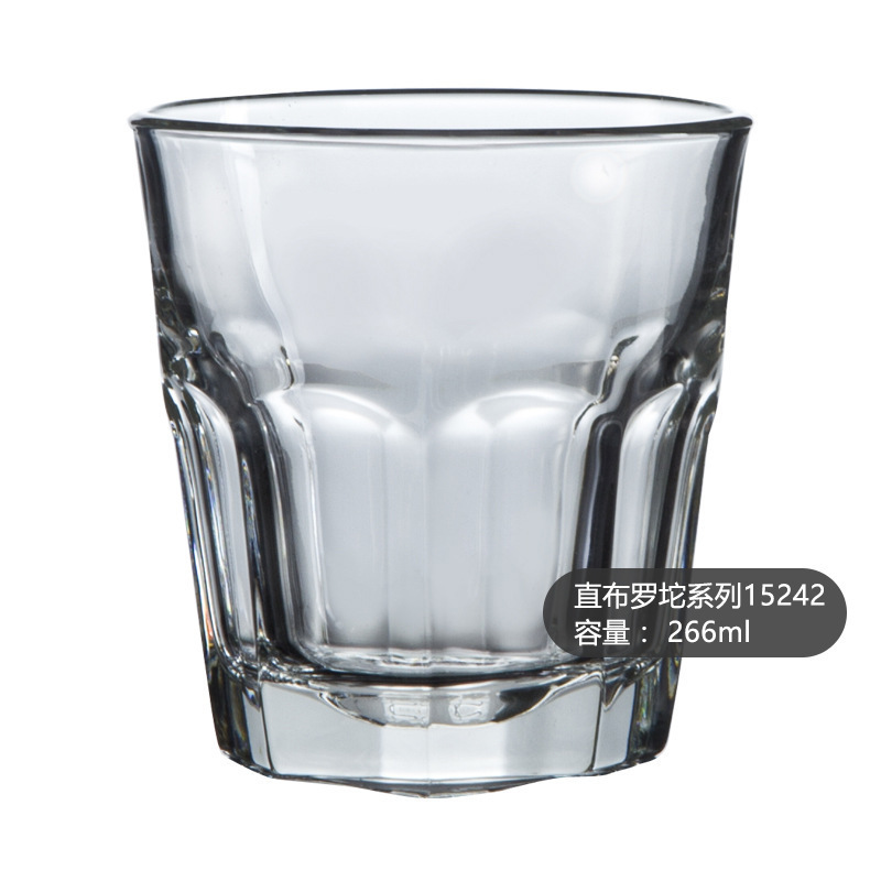 Libbey Libby vidrio espesado Long Island Iced Tea taza de café octogonal taza de jugo de limón Latte Mocha Taza