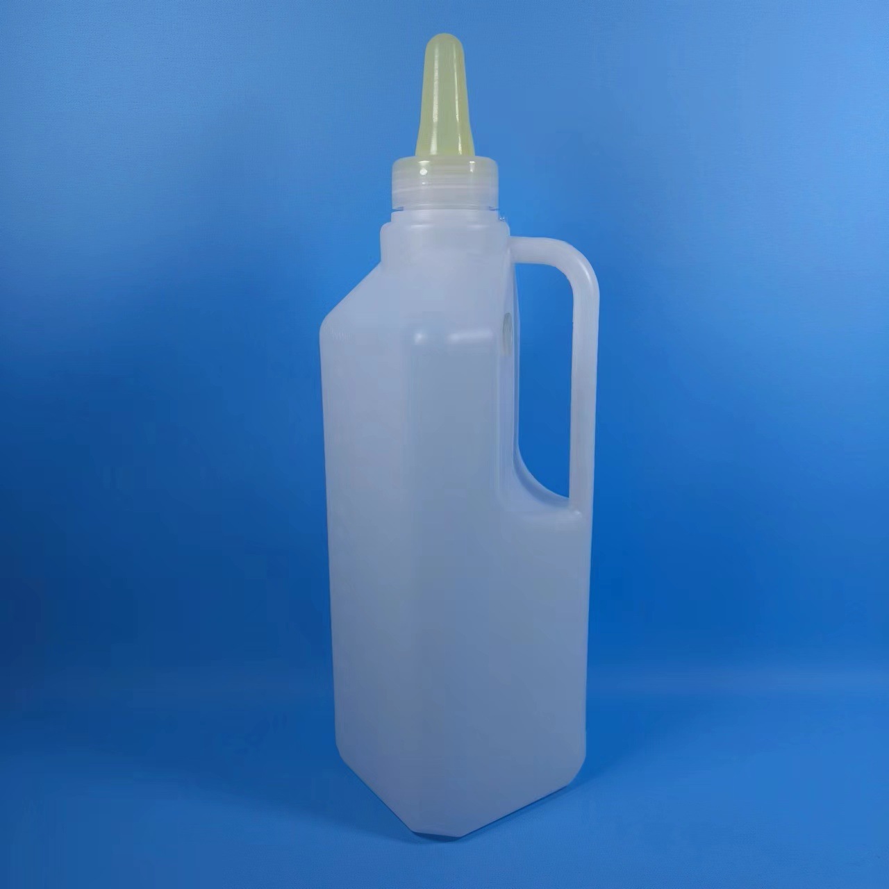 850 ml botella de alimentación veterinaria oveja vaca botella de alimentación ganado Cordero botella de alimentación de plástico olla para oveja vaca botella de alimentación