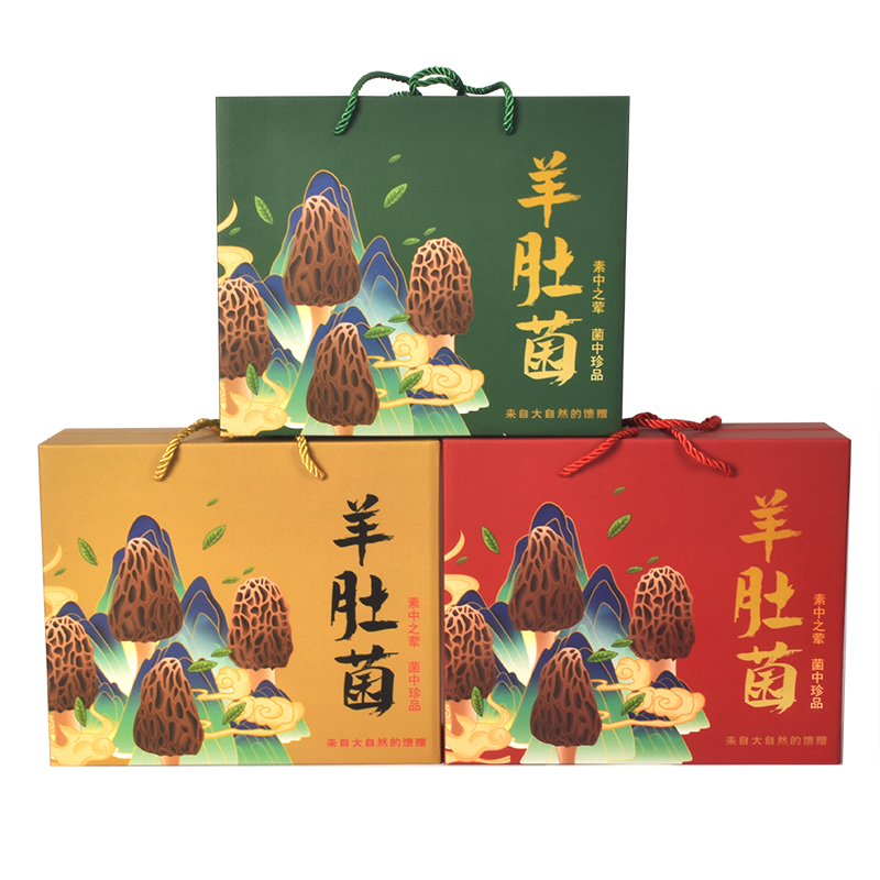 Caja de embalaje general de 500 gramos de moringa, nueva caja de regalo de medio kilogramo de 250 gramos, bolsa de mano, caja de papel vacía