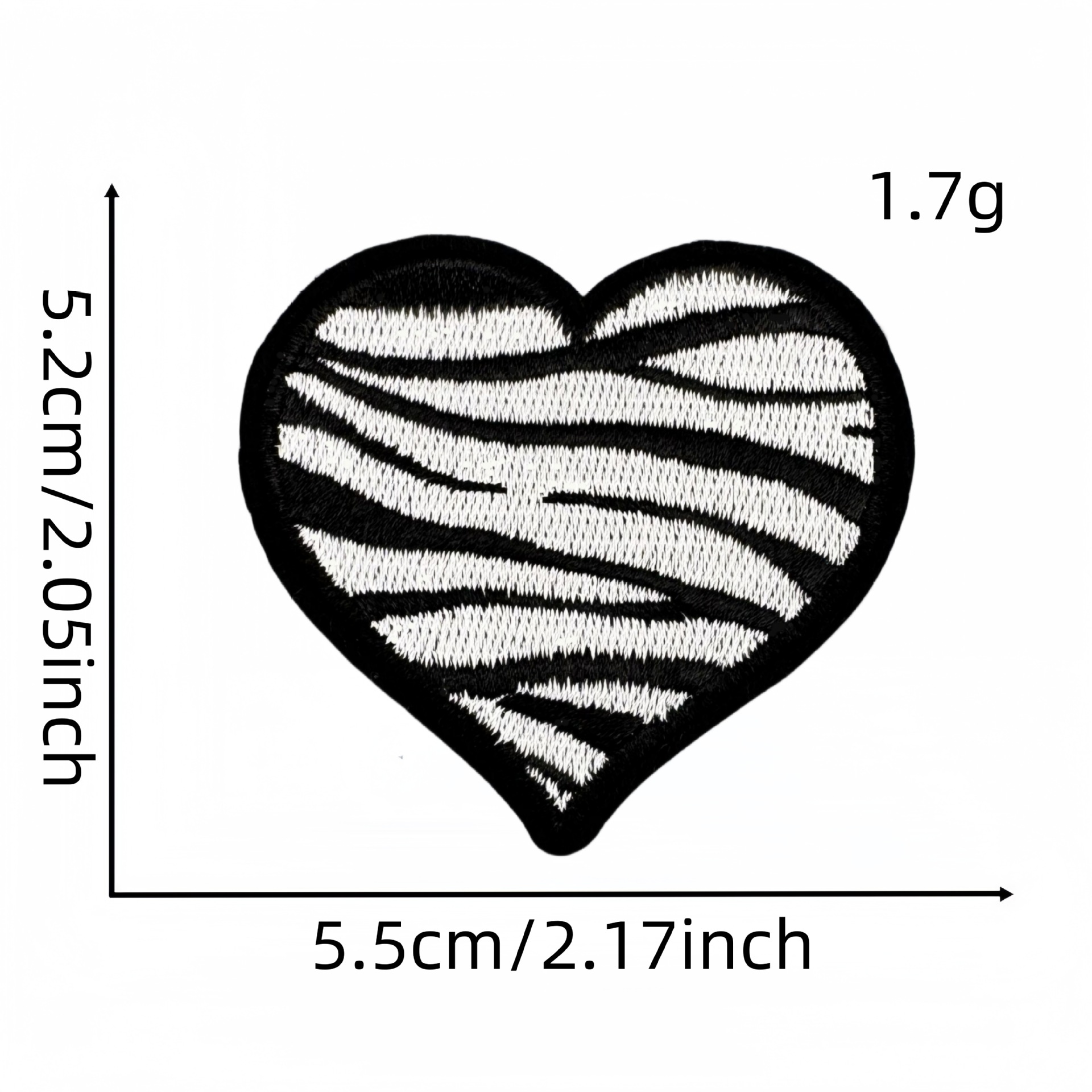 小号豹纹布贴14#