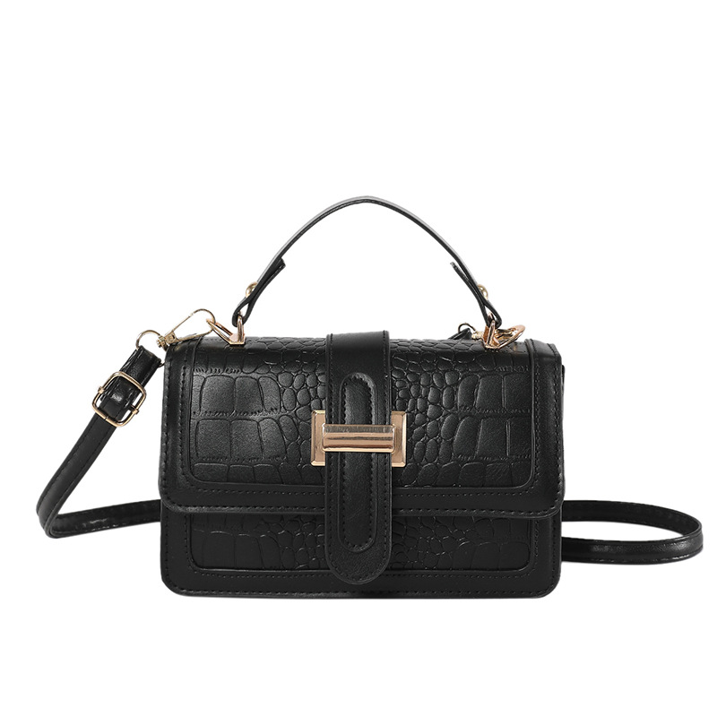 Elegante simple moda color sólido bolso 2024 principios de primavera nuevo versátil ins hombro mensajero bolsa pequeña bolsa cuadrada para las mujeres