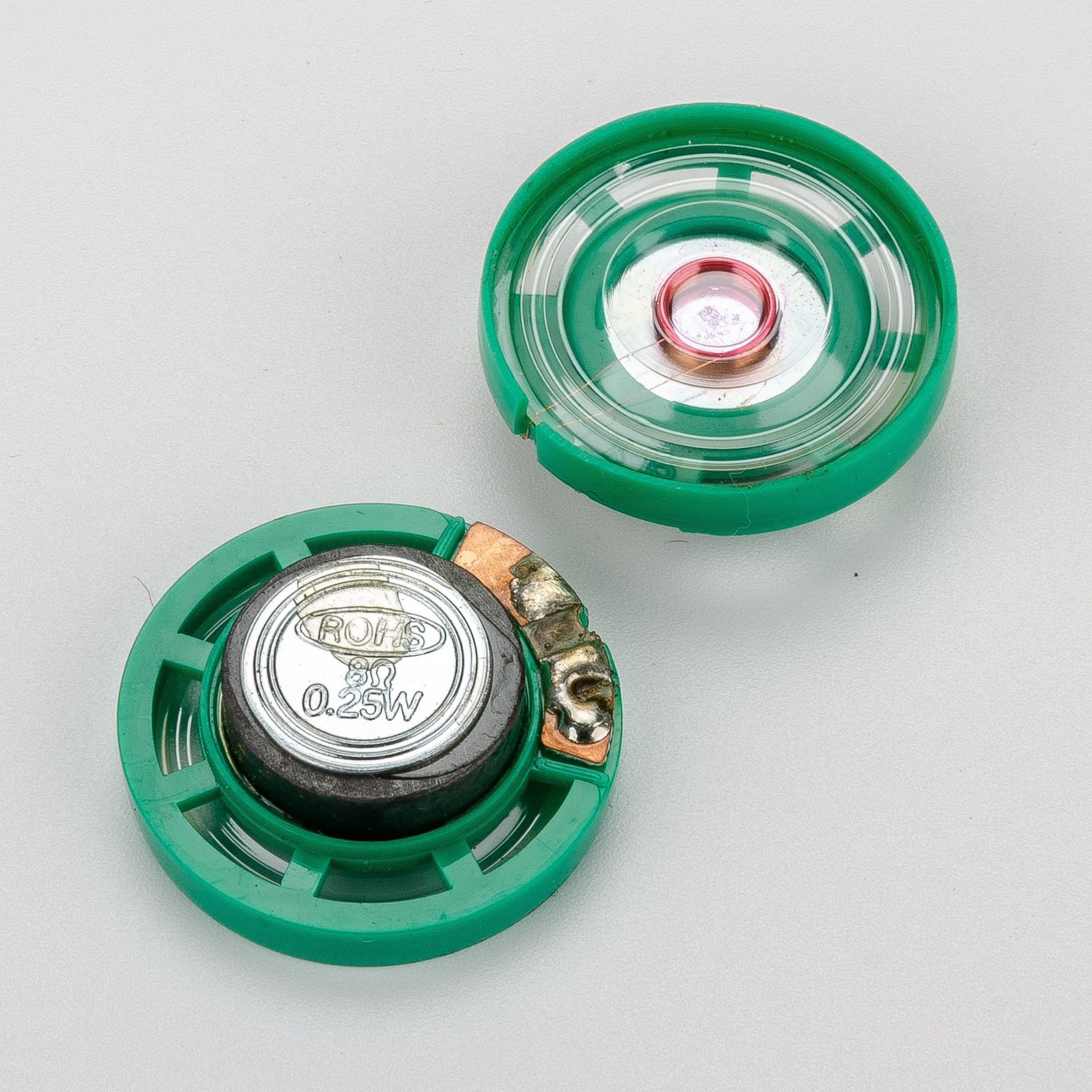 华力电子现货29mm小头环保喇叭玩具喇叭外磁喇叭塑壳喇叭