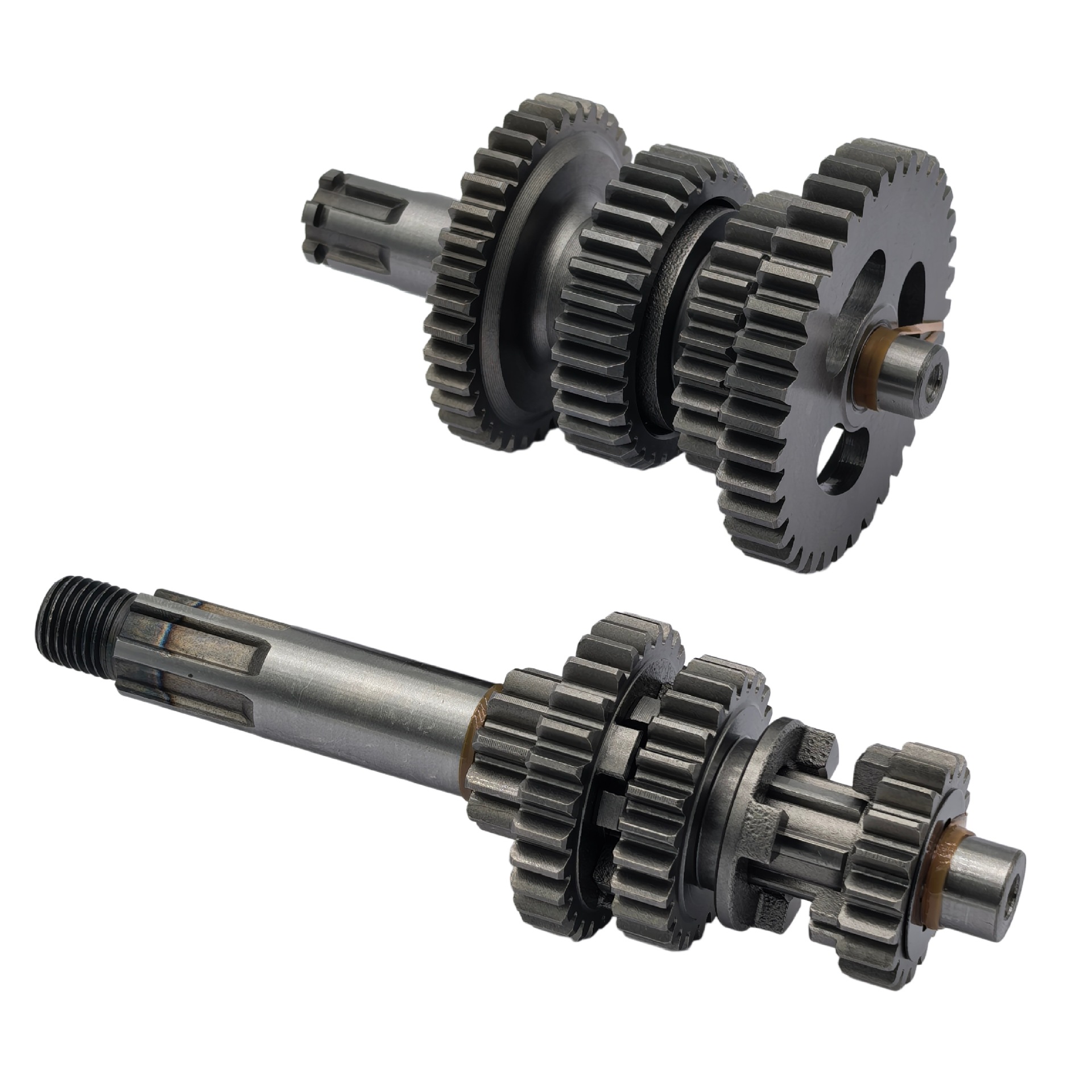 Manufacturer Wholesale Motorcycle Main and Auxiliary Shafts Suitable for Bajaj 100 Type Gear Ct100 Bj100 Main and Auxiliary Shafts
