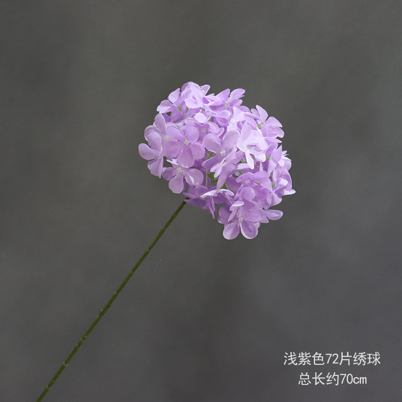 연보라색 72피스 수국