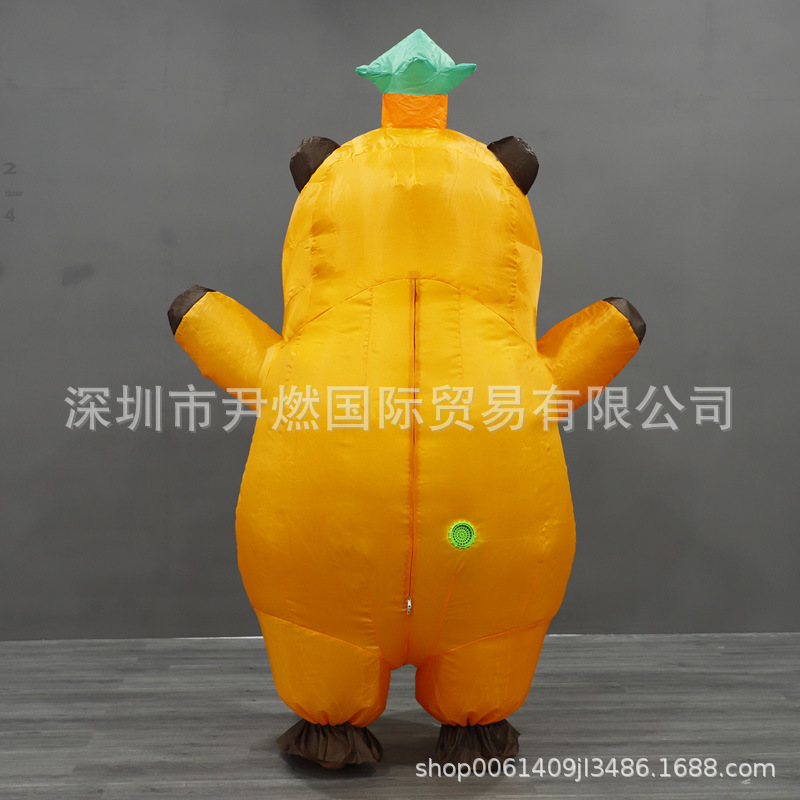 子供の日カピバラインフレータブル服人形親子屋外小道具大人のパフォーマンスインフレータブル服卸売|undefined
