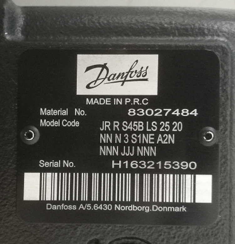 JRRS45BLS2520NNN3S1NEA2NNNNJJJNNN # Danfoss//丹佛斯，液压泵