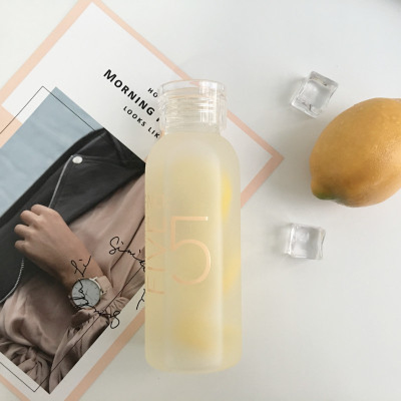 Tazas de vidrio de Harajuku, tazas frescas portátiles coreanas, tendencia creativa, tazas lindas, super-menos al por mayor.