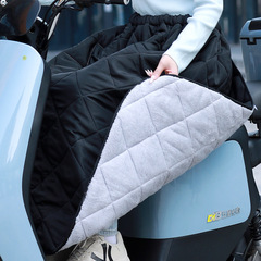 電気自動車の防風はバイクの防風服に乗って膝を保護します。