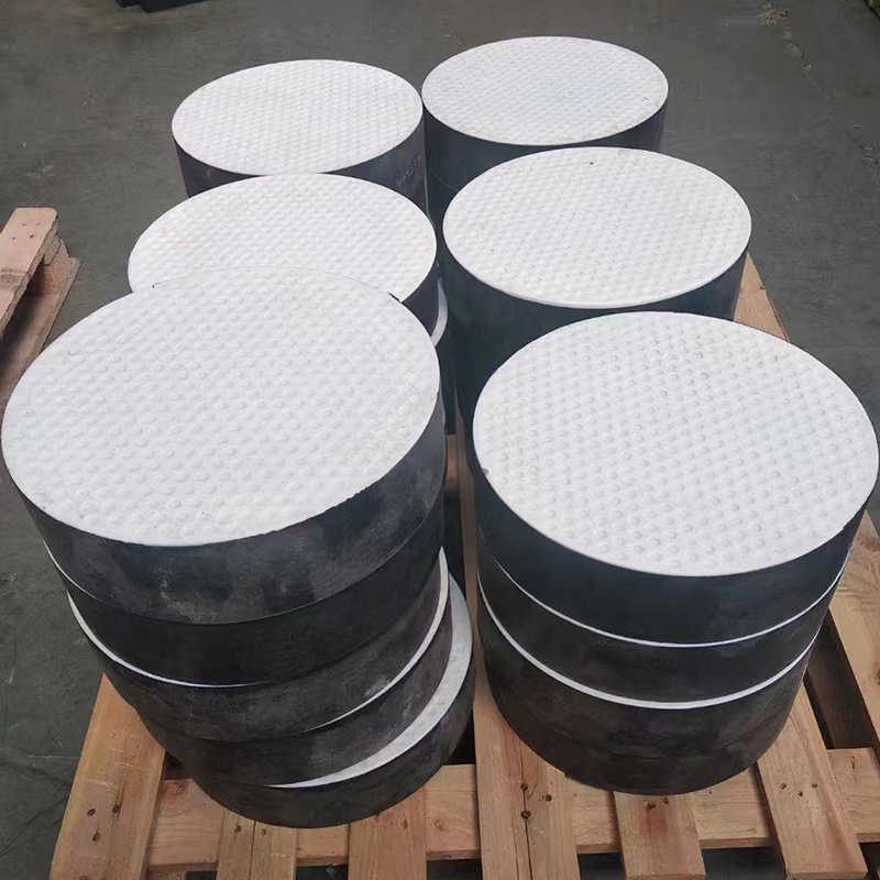 桥梁橡胶支座圆形板式橡胶支座公路桥梁减震垫块盆式橡胶支座批发
