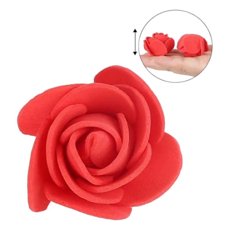 3,5 см Пена Цветок Моделирование Роза пузырь медведь Единорог DIY сырье