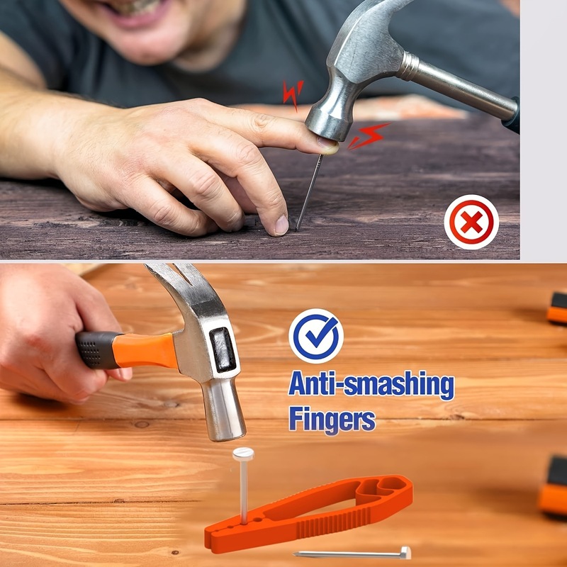 跨境热销Nail fixing tools 便携式钉子固定工具木工钉子固定夹子|undefined