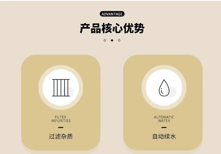 Automatic Cat Feeder With Water Dispenser Double Pet Dish Bowl_voghion.com
