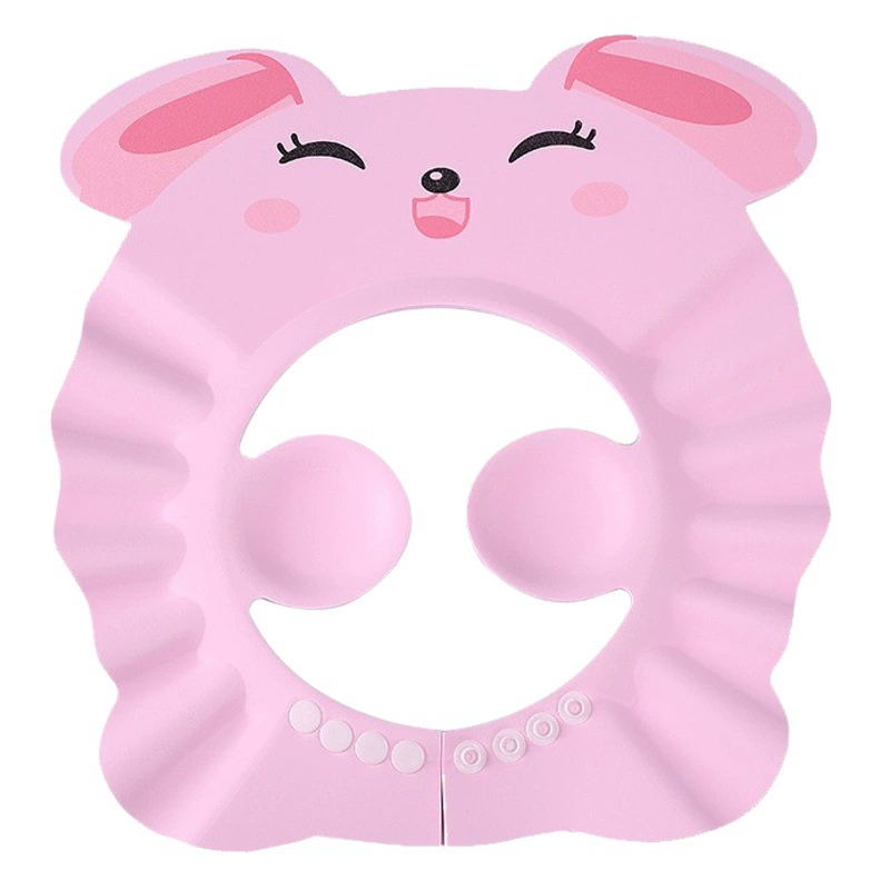 Оптовые шапочки для детского шампуня, детские оптовые шапочки для душа, детские шапочки для купания, водонепроницаемые шапочки для защиты ушей от шампуня, регулируемые.