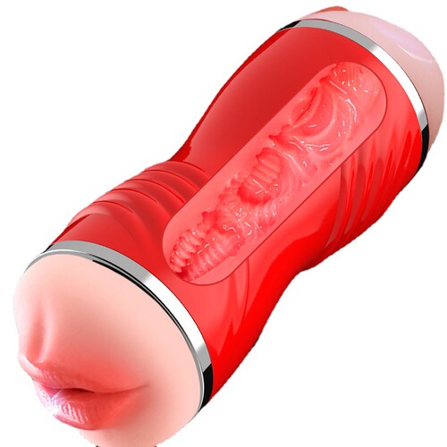 Jiuai bite semen cup airplane cup men's utensil masturbation adult products manufacturer direct sales double-headed sex toy adult flight