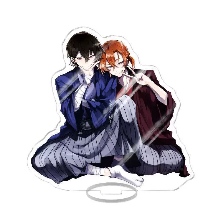 Wen Hao Kano Daci Dai Dai Dai Dai Dazaichun Akutagawa Dragon двойносторонний подставка - настольный декоративный элемент из аниме Yayli