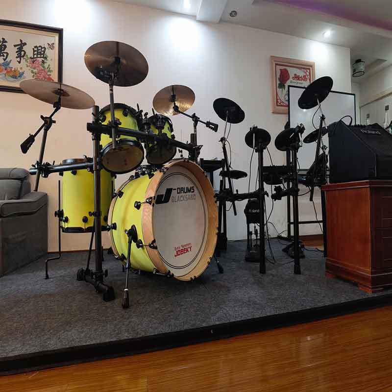 地上防音ダンパーサブウーファ音響ドラムピアノ耐震マットKTV室内家庭用地上防音|undefined