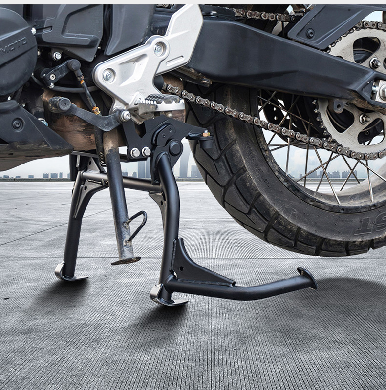 Suitable for Cfmoto 700Mt Large Kickstand Motorcycle Main Stand Stabilizer Stand Parking Dual Stand Modification Parts