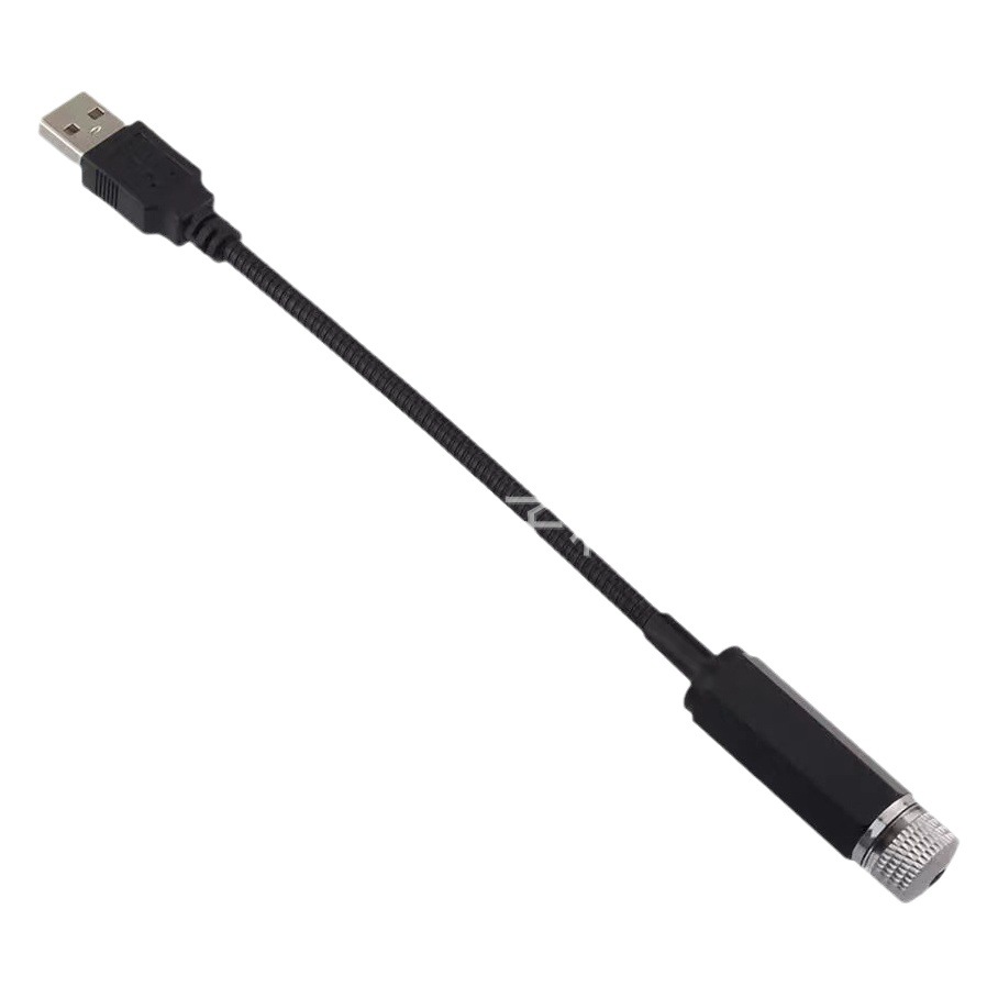 Coche USB luz estrellada coche cielo estrellado faro techo decoración lámpara modificación proyector coche suministros