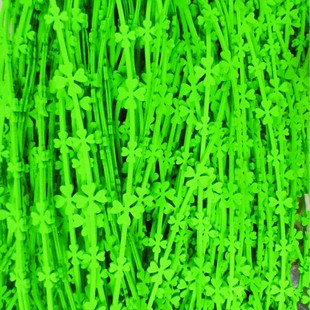 Playground Kindergarten Wicker Scene Layout Rattan Four-leaf Clover Hanging Ornaments Strip Hanging Ornaments Directly for Vine Decoration