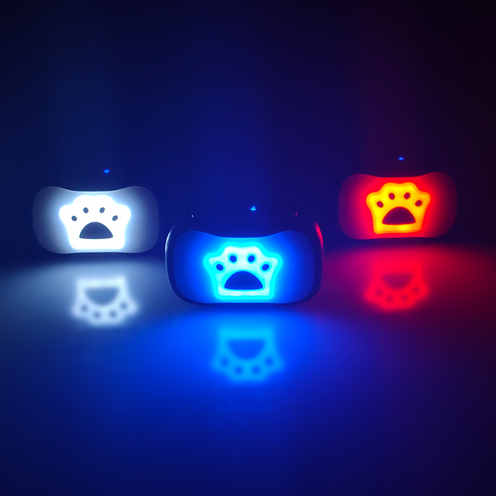 亚马逊热销止吠器防狗叫振动声音电击狗狗项圈宠物训练器止吠器