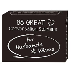English board game 88 Great Conversation starters Card Couple conversation game card
