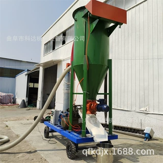 150型移动式牵引式熟石膏粉气力吸灰机XWZF 铁砂负压吸尘机视频