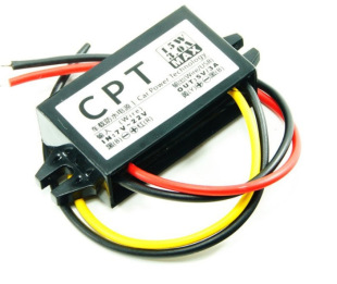 12V to 5V3A15W Ultra-Thin Car Power Converter Dc-Dc Step-Down Module Modification Special Transformer