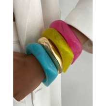 K 36719 Macaron Acrylic Bangle ��������Ⱦ�ǿ��������羳