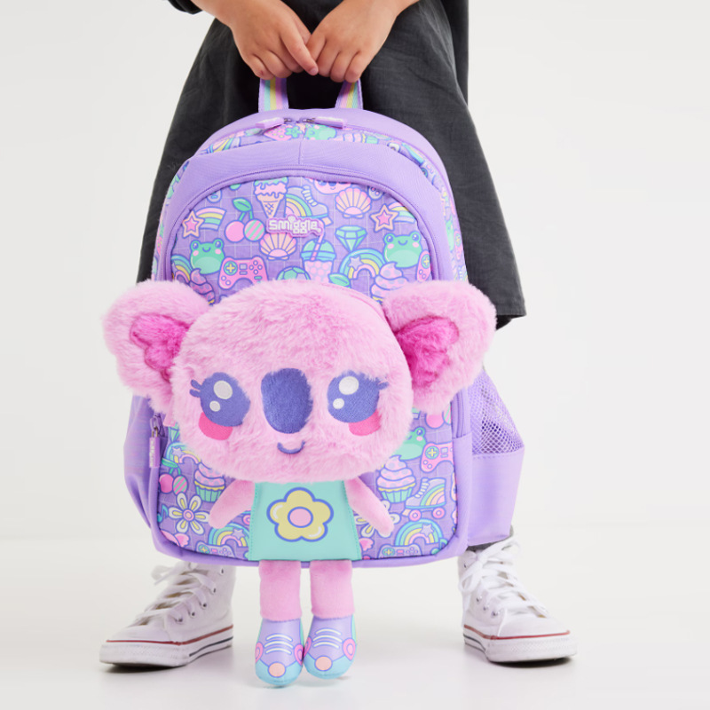 オーストラリア Smiggle ランドセル小学生漫画バックパック学生ウォーターカップカジュアルバックパック断熱食事バッグセット|undefined