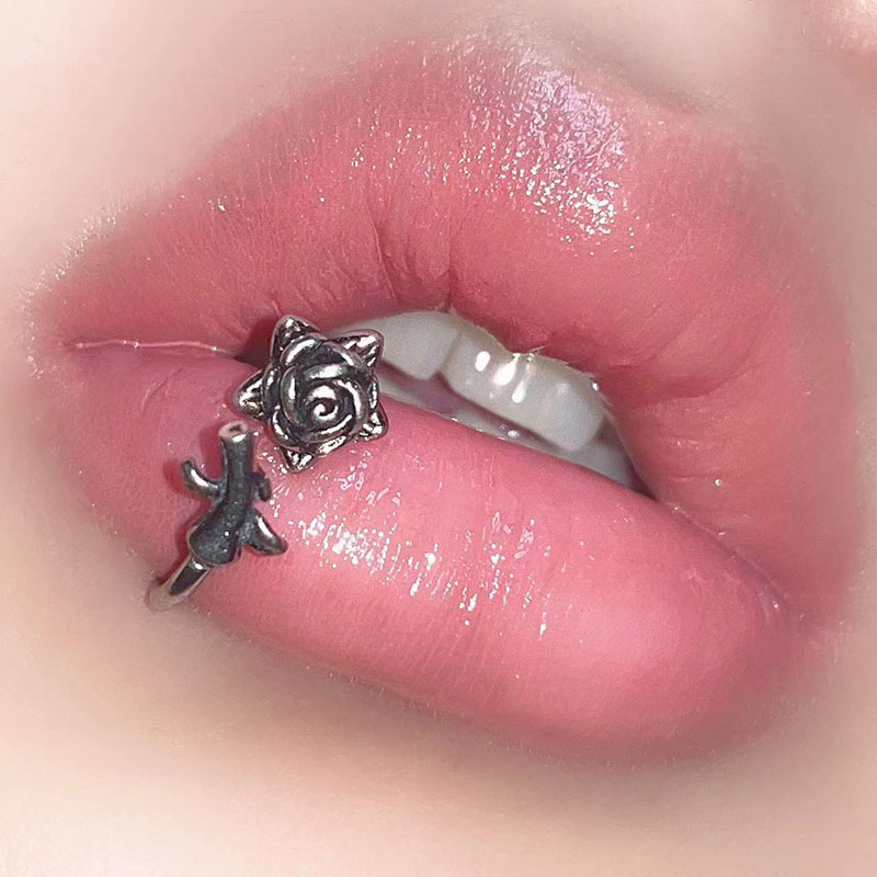 Rose Lip Ring Image 1
