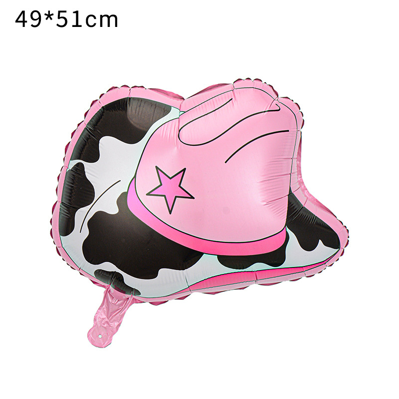 Globos de aluminio con motivos de caballos para decoraciones temáticas de vaqueros y del oeste, carreras de caballos y decoraciones para fiestas. image 13