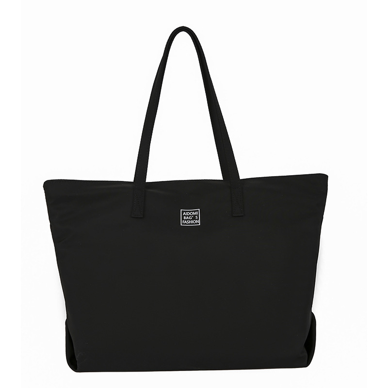 New Arrival Commuter Tote Bag Canvas Waterproof Nylon Large Capacity Shoulder Bag For Women - Thumbnail 5