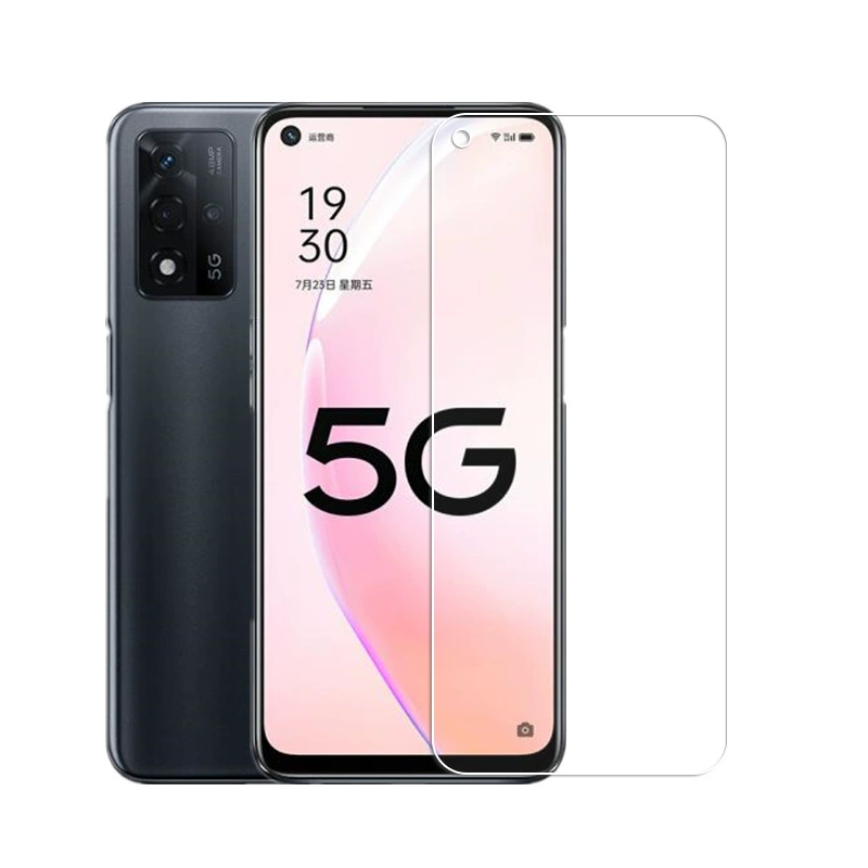Соответствующая защитная пленка для OPPO A93S полное покрытие анти-голубой свет, HD стекло анти отпечатков PFGM00, защитная самоклеящаяся пленка для телефона