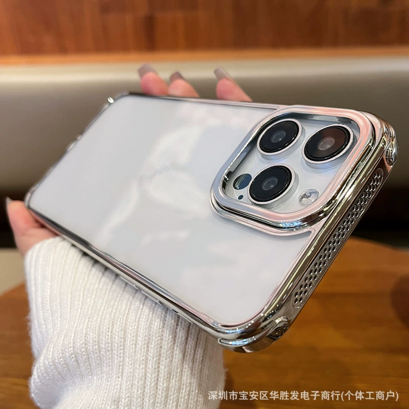 Apple, совместимый iPhone 15, чехол, прозрачные защитные уголки, защитный чехол, 15promax, защитa от падения, iphone