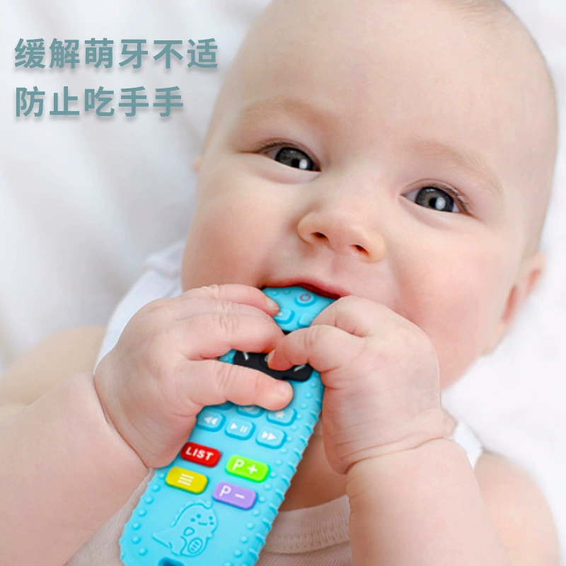 Новая симуляционная игрушка-прорезыватель для зубов с дистанционным управлением, силиконовая ручка для камеры, силиконовая палочка для жевания