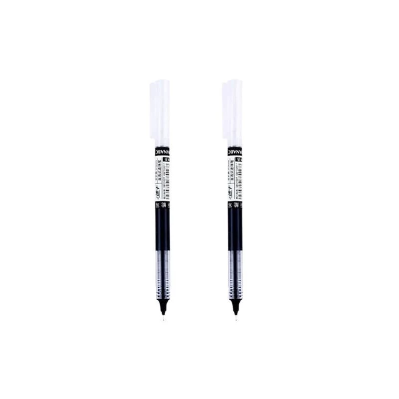 Rollerball quick dry black capacious rollerball pen, disposable round beads