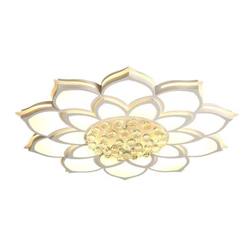 LED crystal living room lamp, ceiling lamp, bedroom lamp, modern simple lighting fixtures, whole house package, restaurant lamp, room