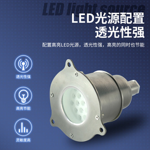 LED explosion-proof lamp light source DCS69 series explosion-proof projection lamp stainless steel hole lamp