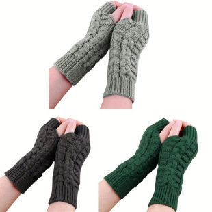 Z 10986 Half finger gloves ��ָ��ů���׿羳���uͨ
