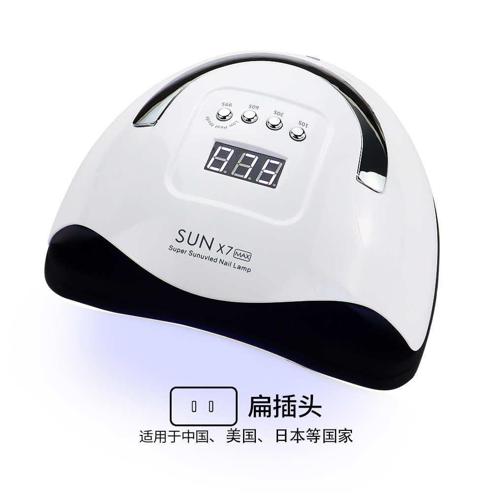 Lámpara Secadora de Fototerapia para Uñas 150W SUNX7MAX Portátil para Manicura