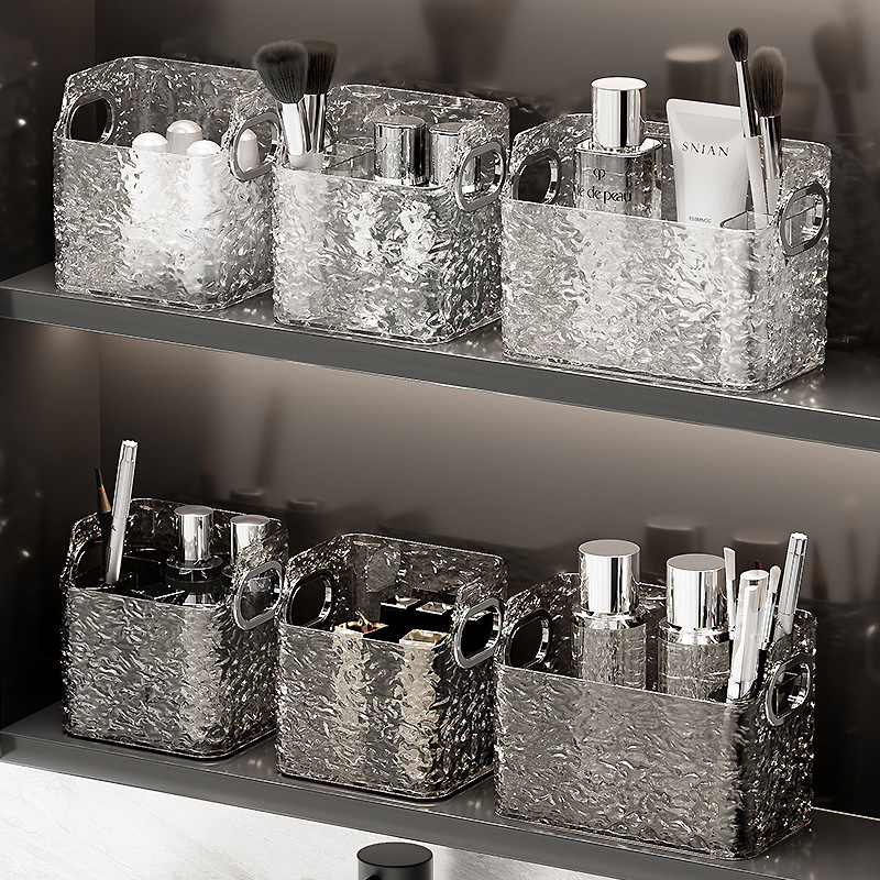 Mirror Cabinet Cosmetics Storage Box, High-End Home Bathroom Desktop Compartmentalized Lipstick and Skin Care Product Storage and Organization Box Mirror Cabinet Cosmetics Storage Box, High-End Home Bathroom Desktop Compartmentalized Lipstick and Skin Care Product Storage and Organization Box