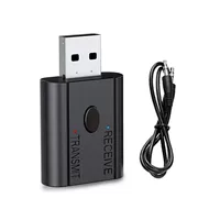 Новый 2-в-1 5.3 автомобильный Bluetooth аудио приемник передатчик USB AUX двойной выход аудио конвертер