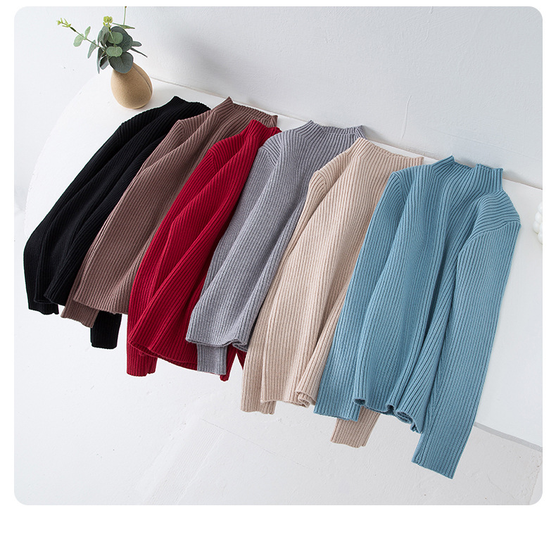 Basic Solid Color Knit Hoodies & Knitwears display picture 4