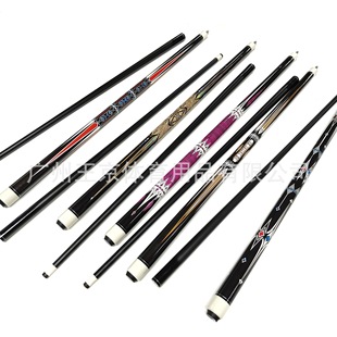 Billiard Cue Imitation Carbon Chinese Black Birch 13mm Split Billiard Cue American Cue Beginner Billiard Cue