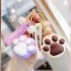 Cartoon Creative Cat Claw Keychain Female Cute Girly Heart Keychain Car Pendant School Bag Pendant Couple Gift