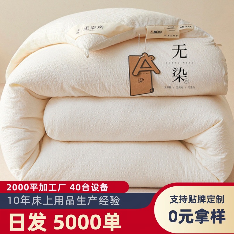 类加厚无染大豆纤维棉被学生被冬被春秋被芯礼品被子