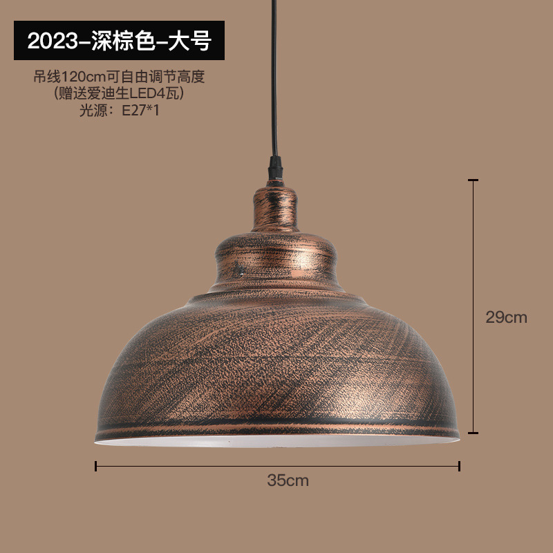 Retro industrial decoración de viento candelabro restaurante oficina café bar tienda simple lámpara de lámpara comercial