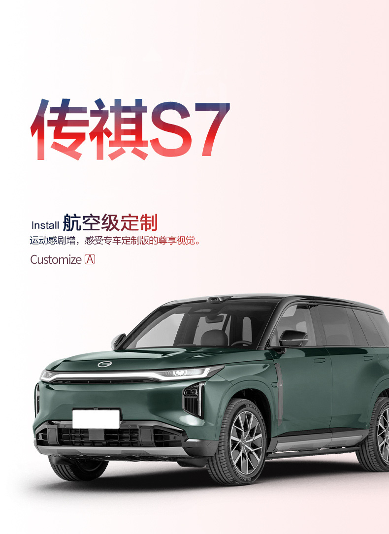 Gac Trumpchi S7 Trunk Mat Interior Modification Full Car Accessories Car Supplies Decorative Waterproof Trunk Mat