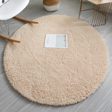 圆形地毯坐垫羊羔绒吊篮吊椅垫电脑椅垫子卧室床边少女心毛毯地垫